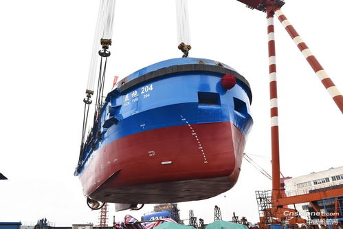 鎮(zhèn)江船廠(chǎng)第八艘系列工作船成功下水 創(chuàng)新應(yīng)用氣囊技術(shù)顯成效